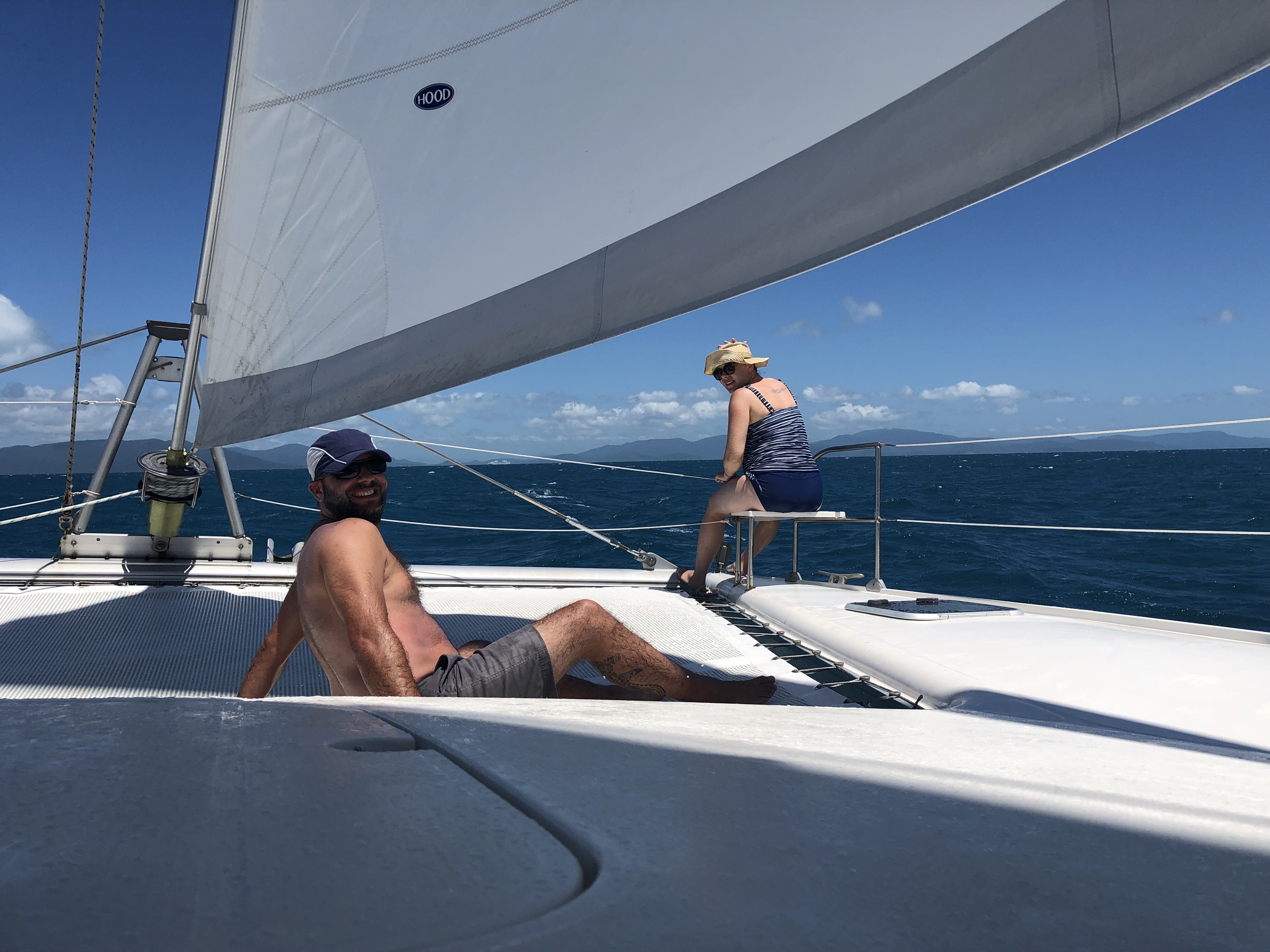 Whitsunday islands on a catamaran 03/18